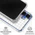 White Grid Galaxy S25 Clear Case